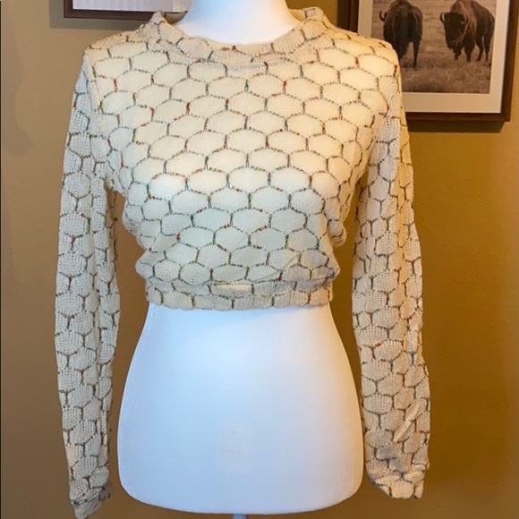Harlow Long Sleeve Top - Cream - Picture 2 of 10